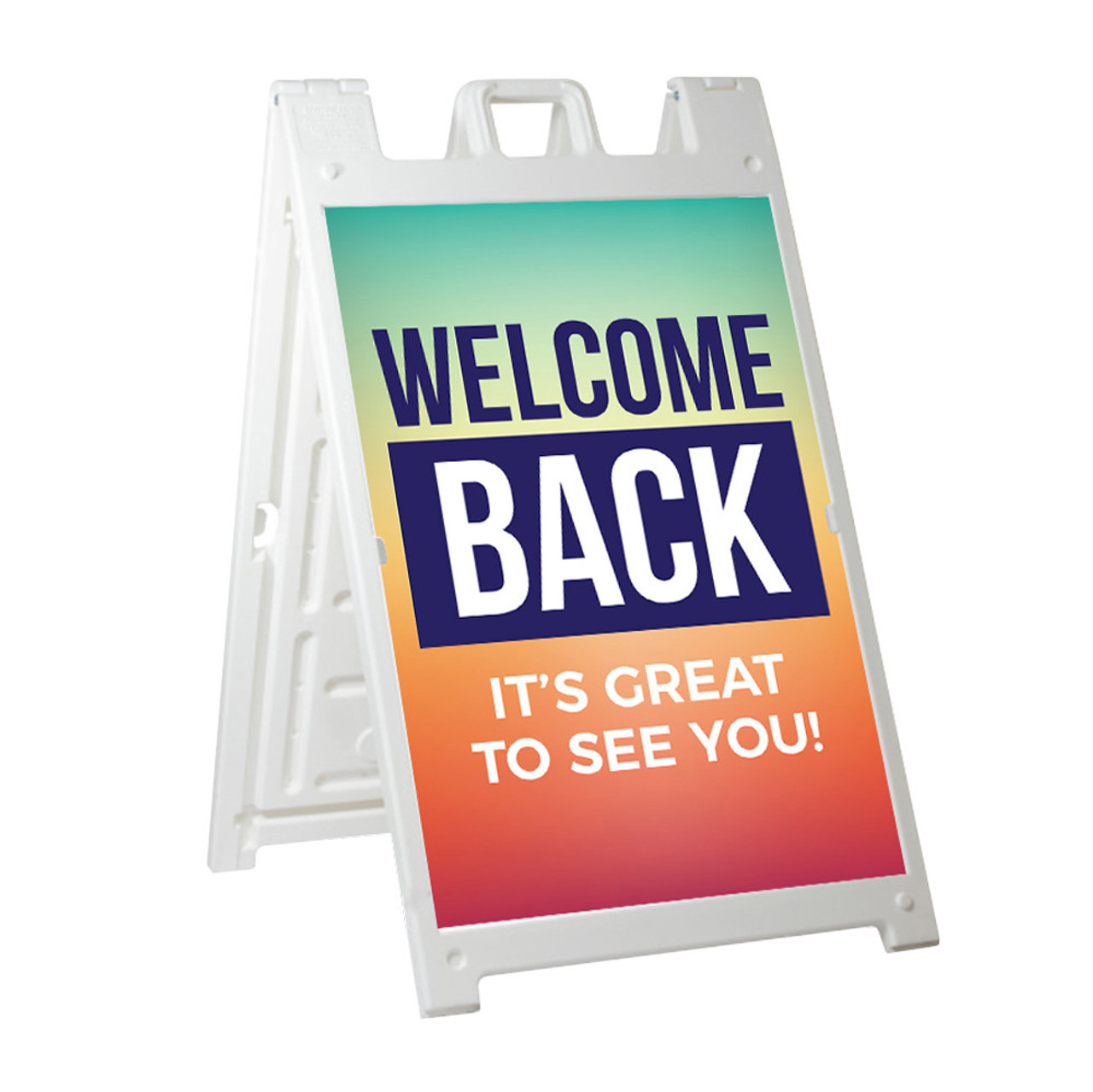 Portable A-Frame Sidewalk Sign