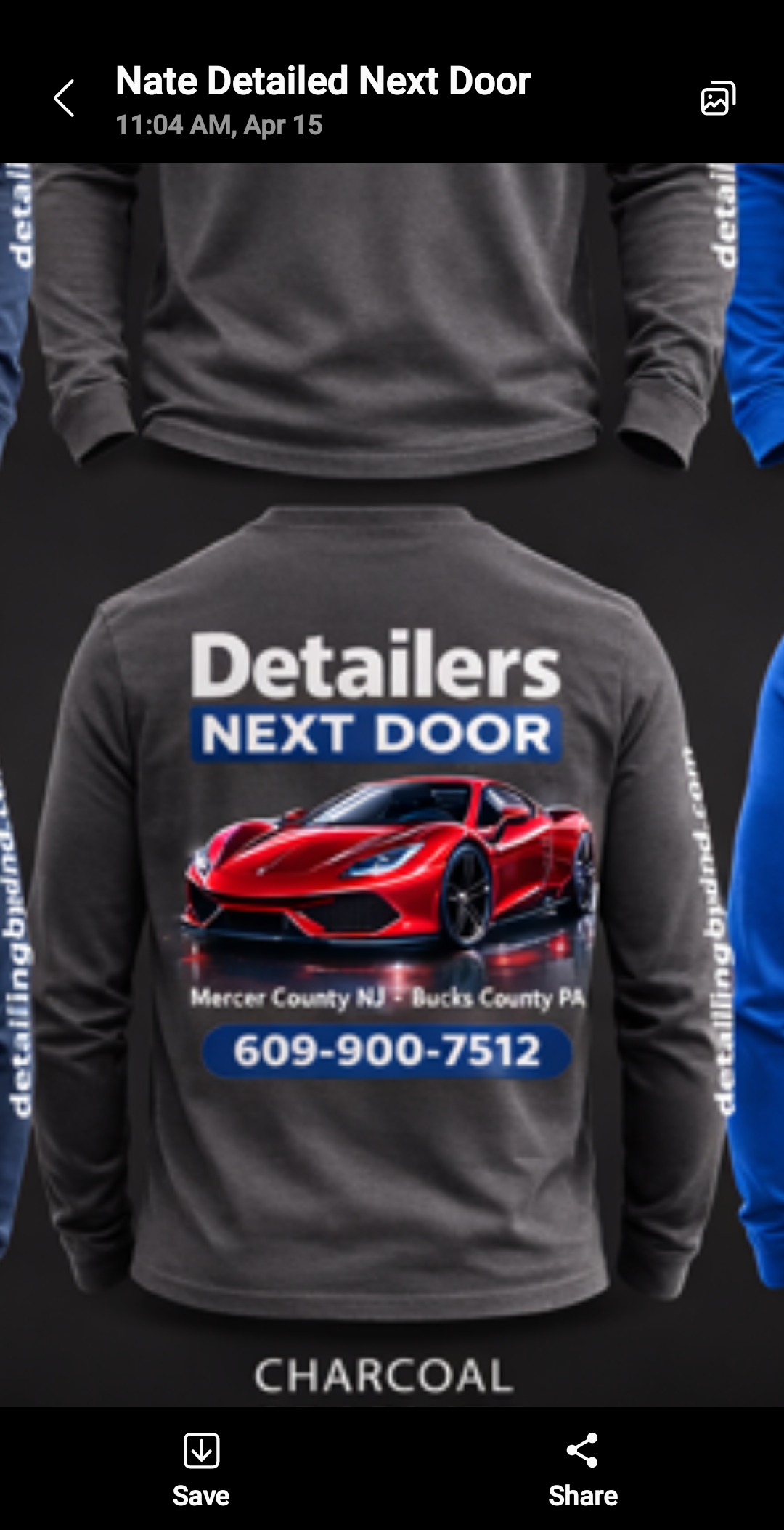 Detailers Next Door Shirts Design 2 — Apparel