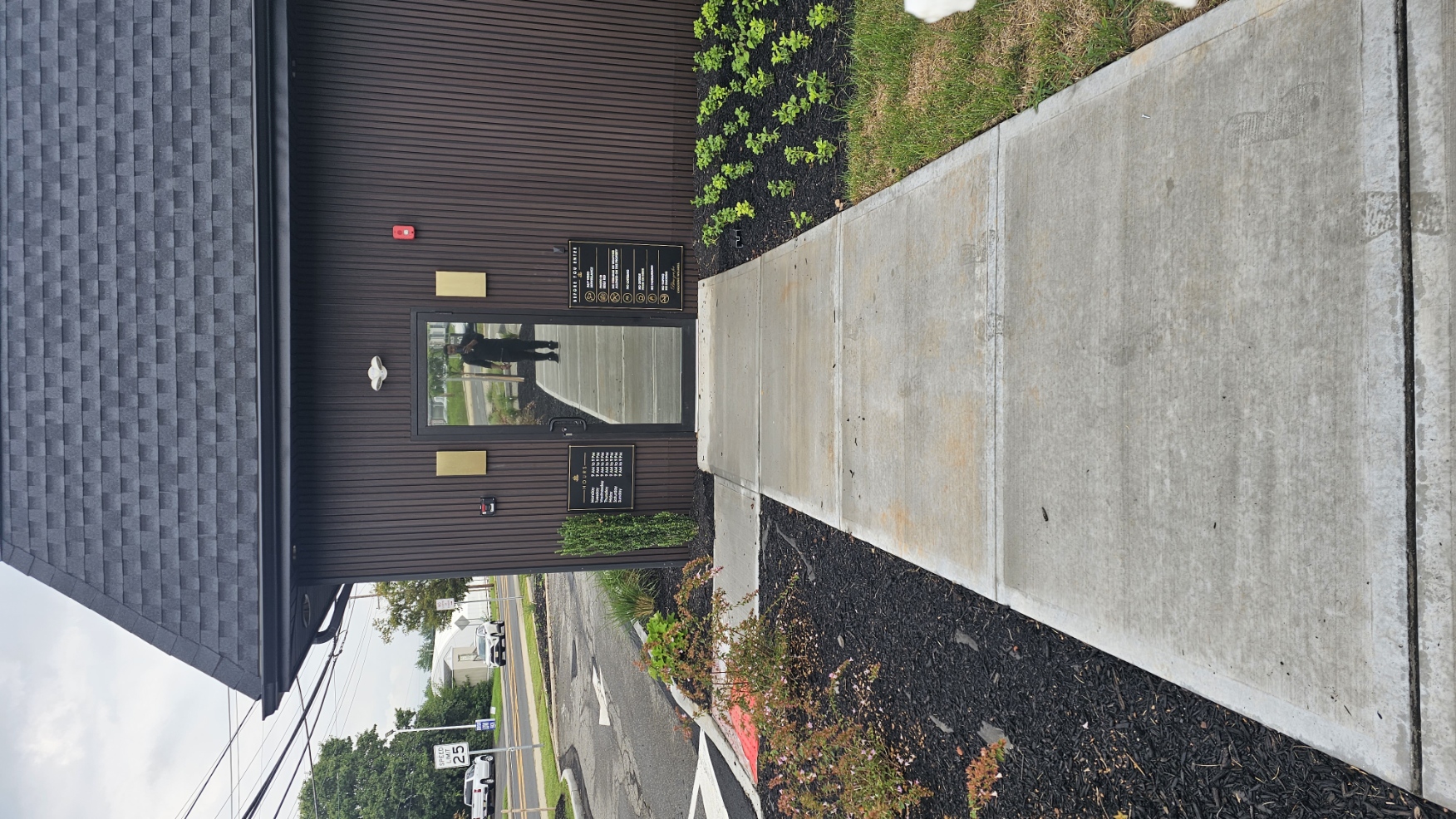Bless Wellness Black Gold Sign Outdoor 4 — Signs & Banners