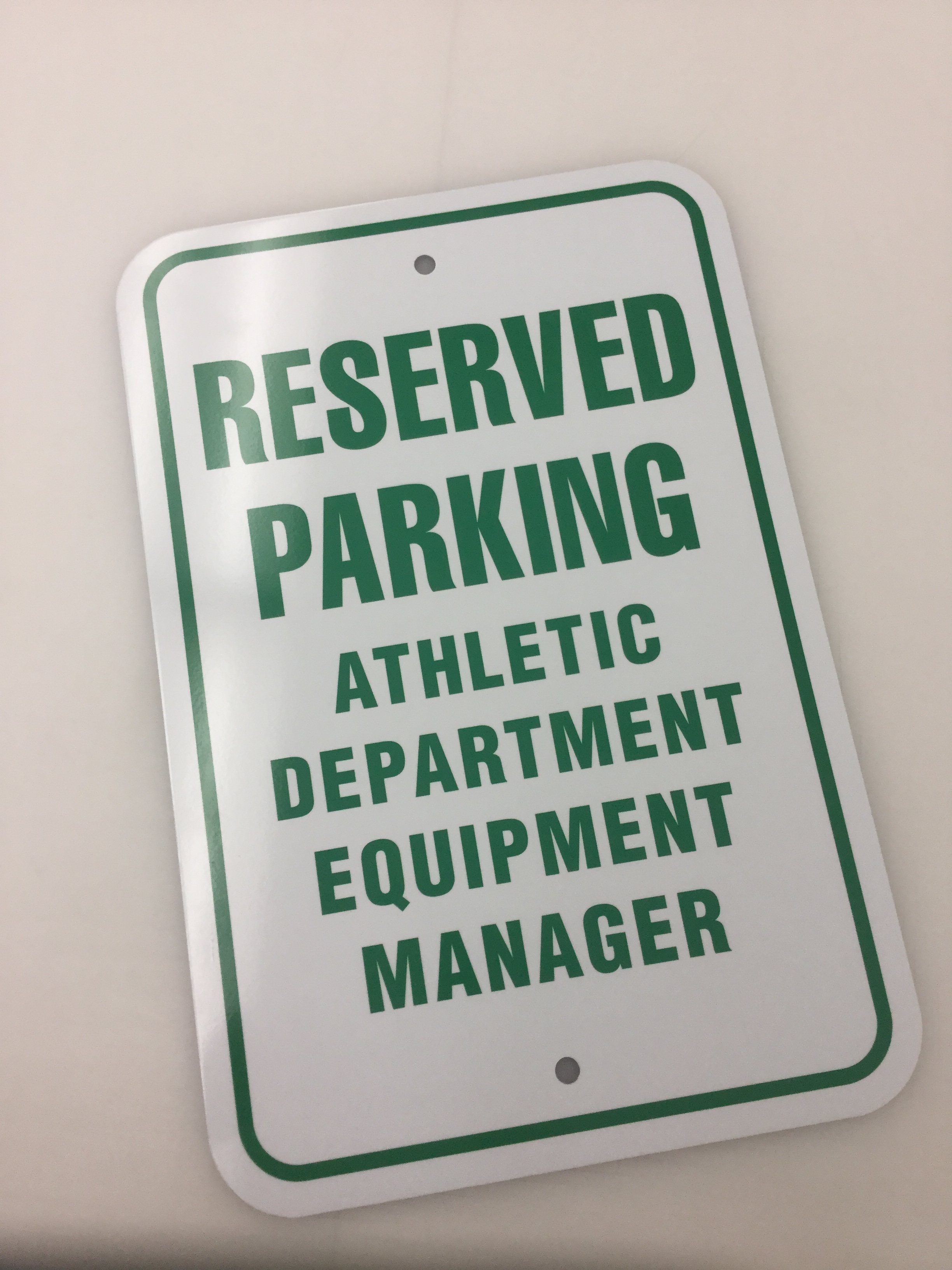 Liberty Highschool Parking Sign — Signs & Banners