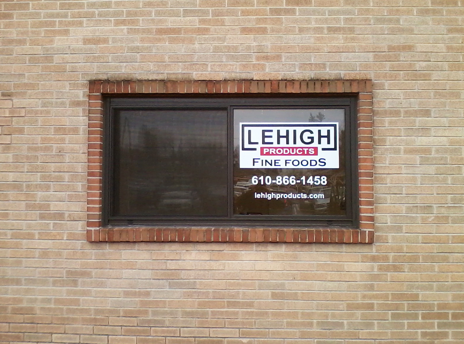 Window Information Sticker — Signs & Banners