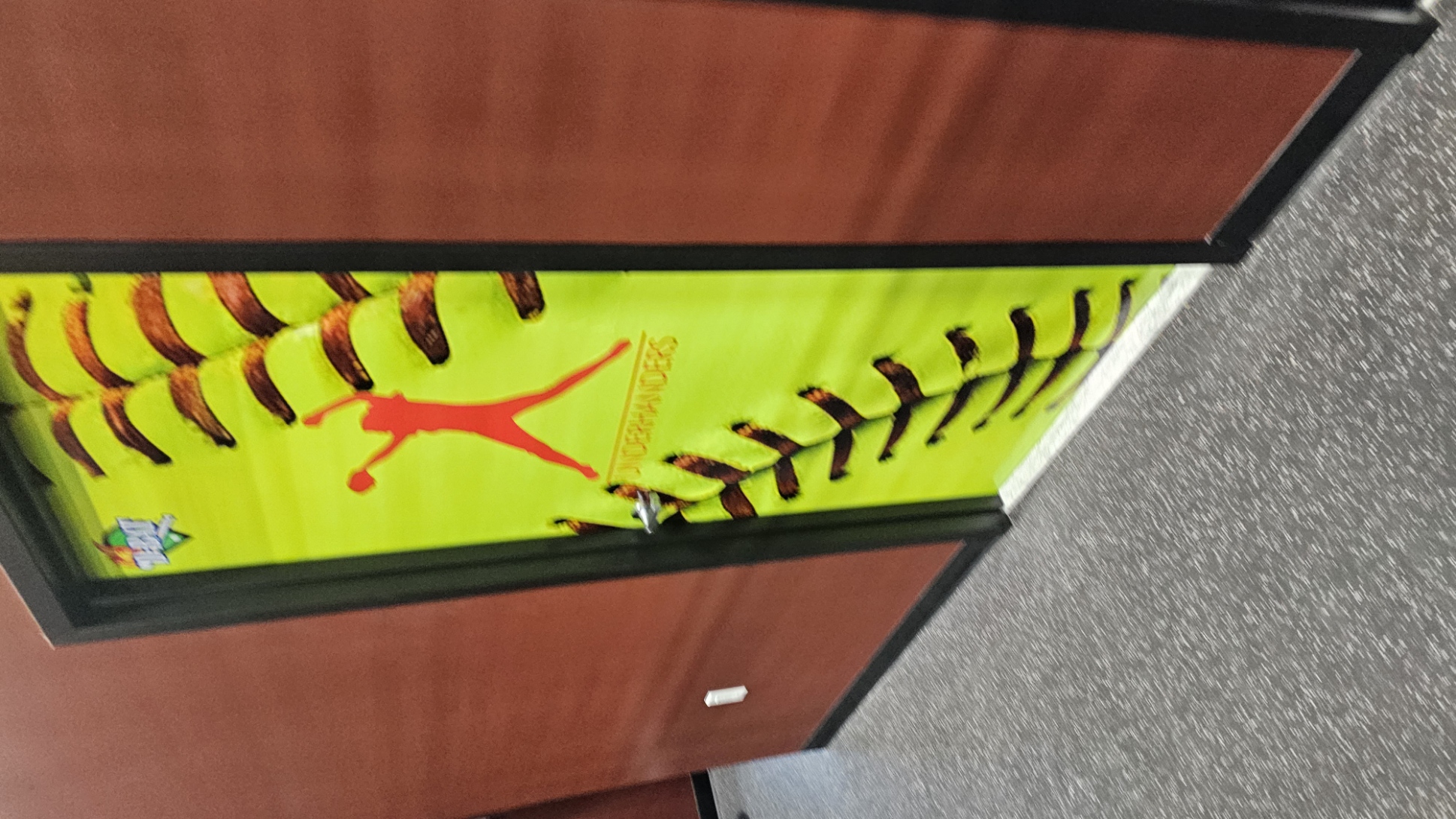 Bathroom Door Wrap 2 — Signs & Banners