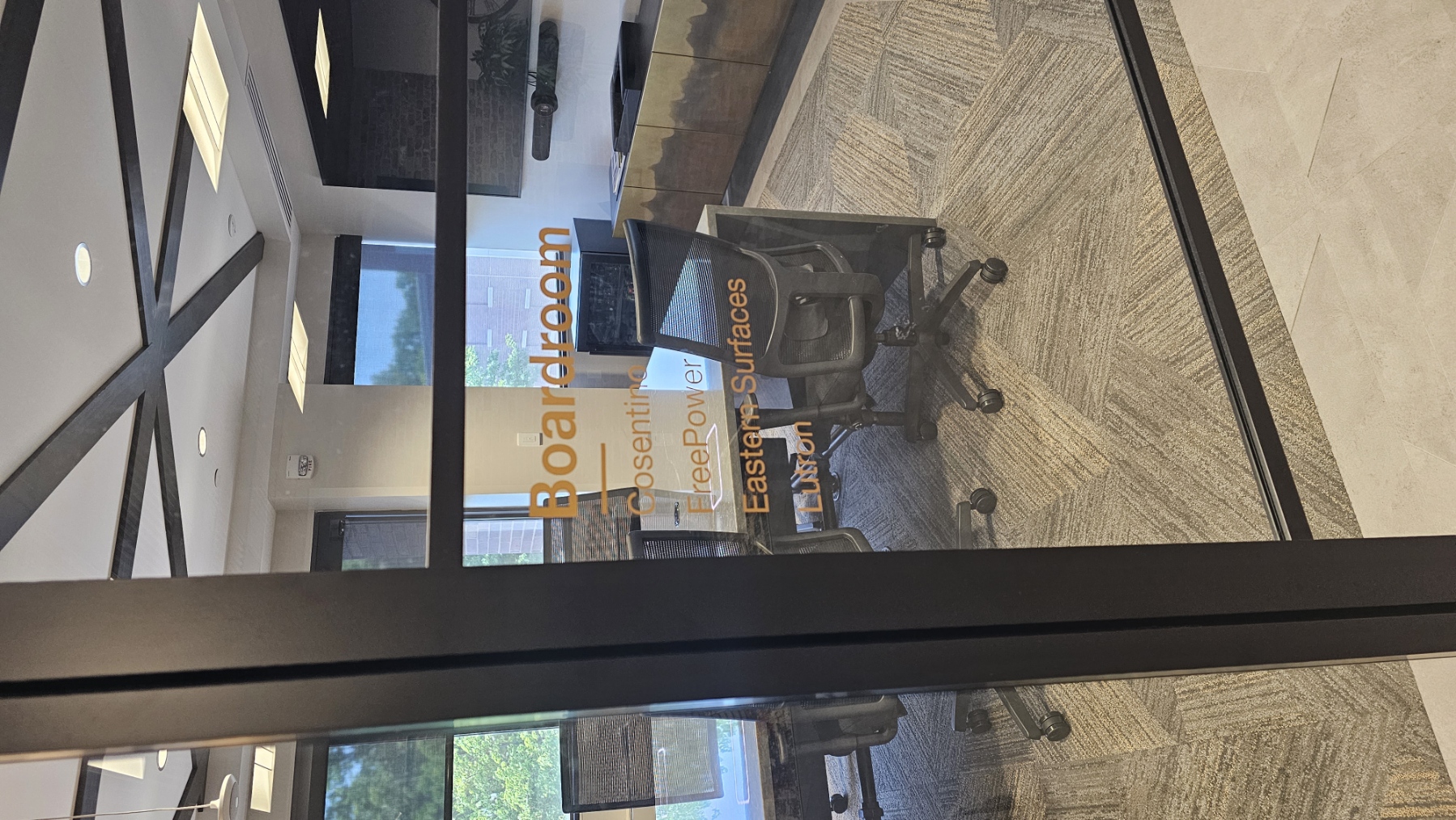 Window Directory Sign 1 — Signs & Banners