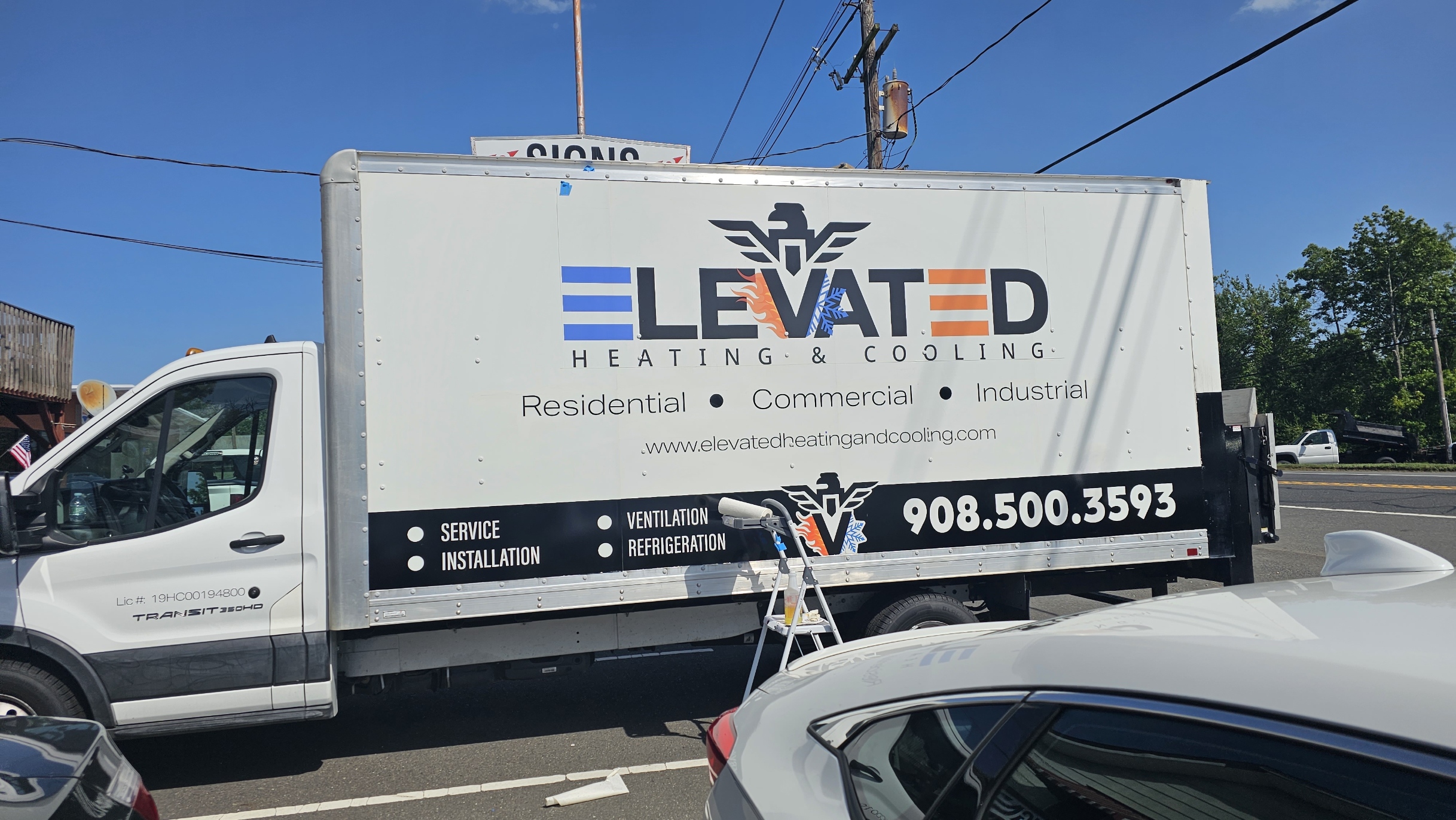 Elevated Truck Branding 2 — Signs & Banners
