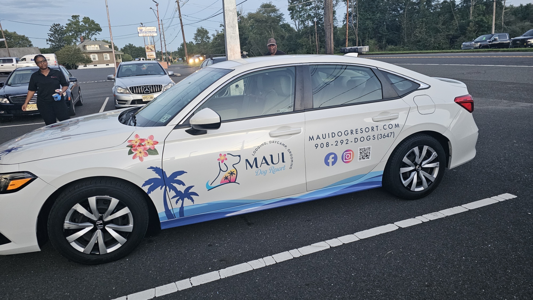 Maui Dog Car Wrap 2 — Signs & Banners